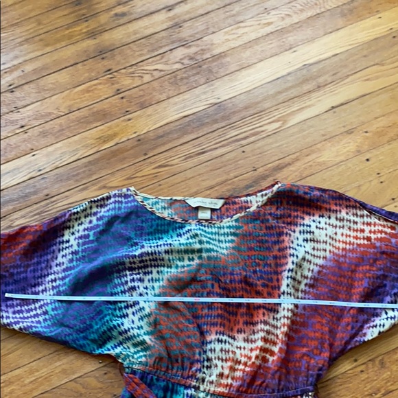 Silk multicolored dress - Picture 6 of 7